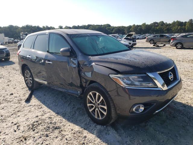 5N1AR2MN2EC714077 - 2014 NISSAN PATHFINDER GRAY photo 1