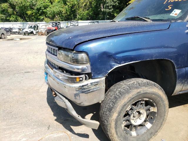 1GCEK19T41E178663 - 2001 CHEVROLET SILVERADO BLUE photo 9