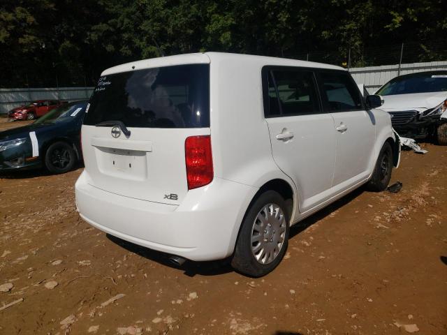 JTLKE50E981056760 - 2008 TOYOTA SCION XB 白色 照片 4