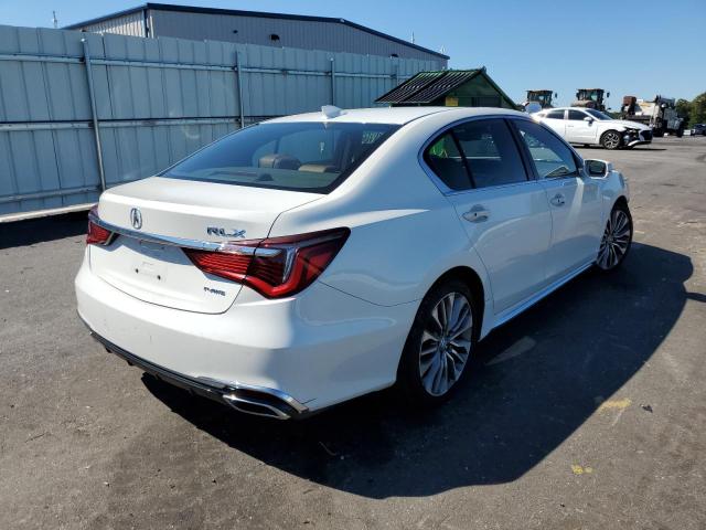 JH4KC1F51JC001262 - 2018 ACURA RLX TECH WHITE photo 4