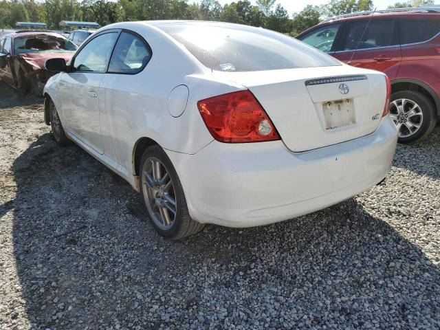 JTKDE177070191966 - 2007 TOYOTA SCION TC 白色 照片 3