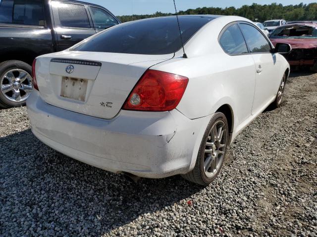 JTKDE177070191966 - 2007 TOYOTA SCION TC 白色 照片 4
