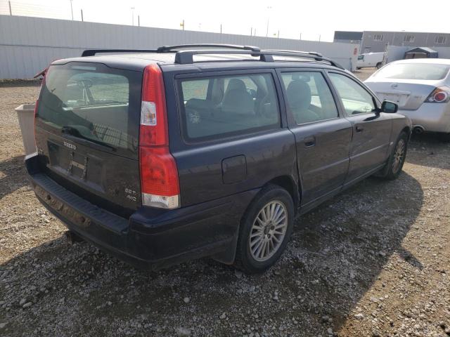 YV1SJ592161539733 - 2006 VOLVO V70 2.5T BLUE photo 4