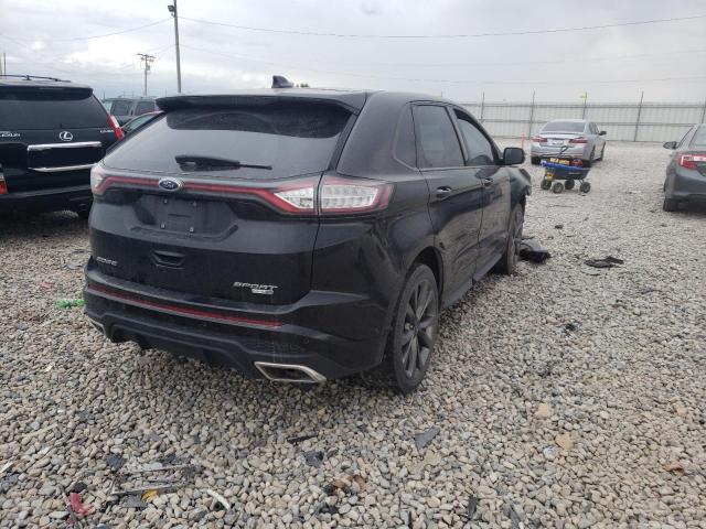 2FMPK4AP7HBB38992 - 2017 FORD EDGE SPORT BLACK photo 4