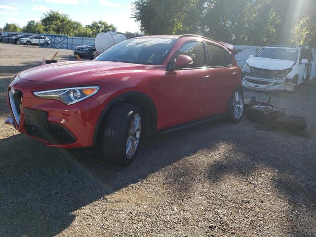 ZASFAKNN8J7C04035 - 2018 ALFA ROMEO STELVIO TI RED photo 2