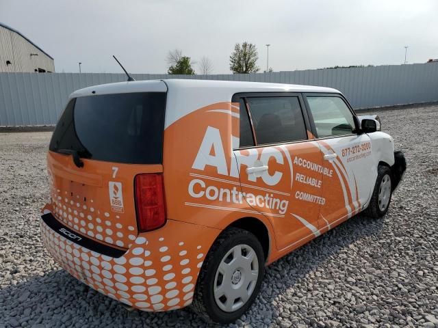 JTLKE50E991088349 - 2009 TOYOTA SCION XB WHITE photo 4