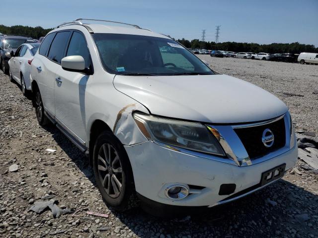 5N1AR2MN6DC649281 - 2013 NISSAN PATHFINDER WHITE photo 1