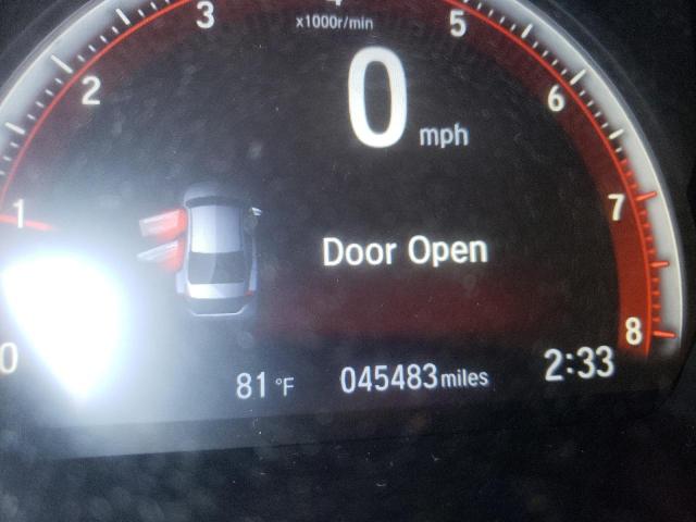 2HGFC2F83KH567393 - 2019 HONDA CIVIC SPOR WHITE photo 8