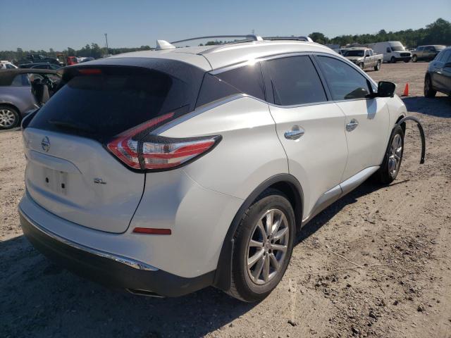 5N1AZ2MG6GN157246 - 2016 NISSAN MURANO S WHITE photo 4