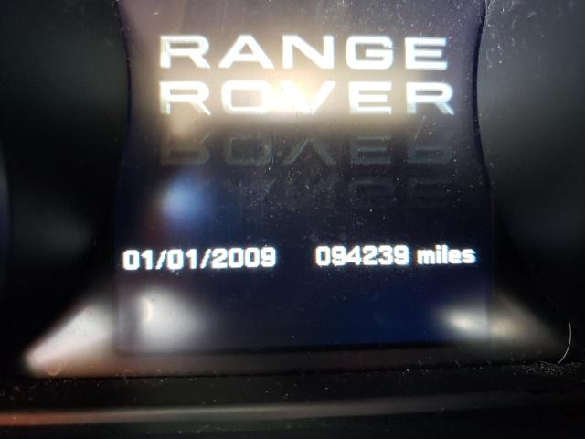 SALVP2BG9DH854881 - 2013 LAND ROVER RANGE ROVE BLACK photo 8