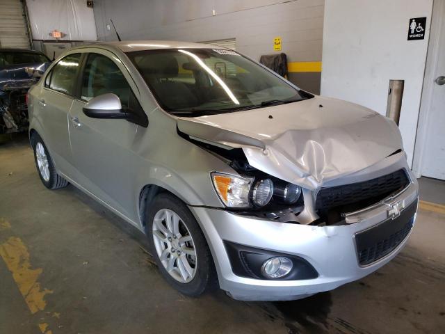 1G1JC5SH1C4117040 - 2012 CHEVROLET SONIC LT SILVER photo 1