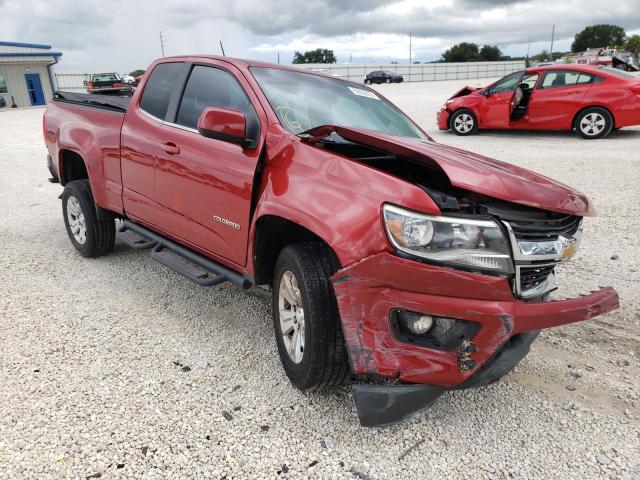 1GCHSBEA1F1152110 - 2015 CHEVROLET COLORADO L BURGUNDY photo 1