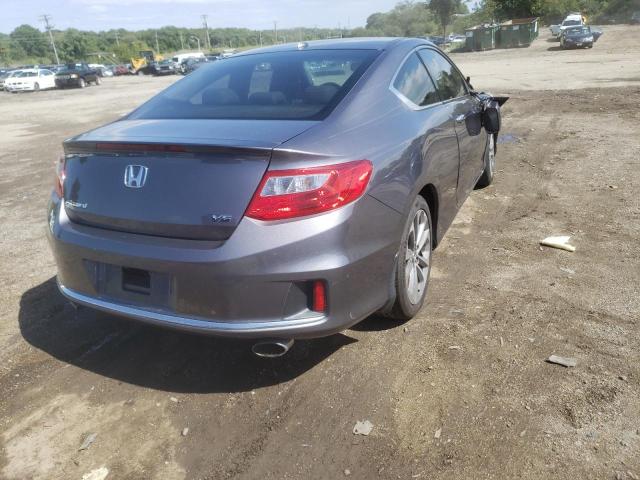 1HGCT2B89FA005060 - 2015 HONDA ACCORD EXL GRAY photo 4