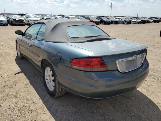 1C3EL75RX6N205449 - 2006 CHRYSLER SEBRING GT GREEN photo 3