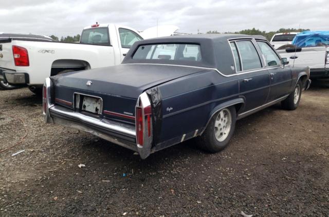 1G6DW51Y4J9702081 - 1988 CADILLAC BROUGHAM BLUE photo 4