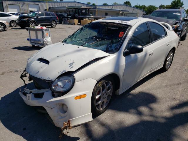 1B3AS66S95D237937 - 2005 DODGE NEON SRT-4 WHITE photo 2