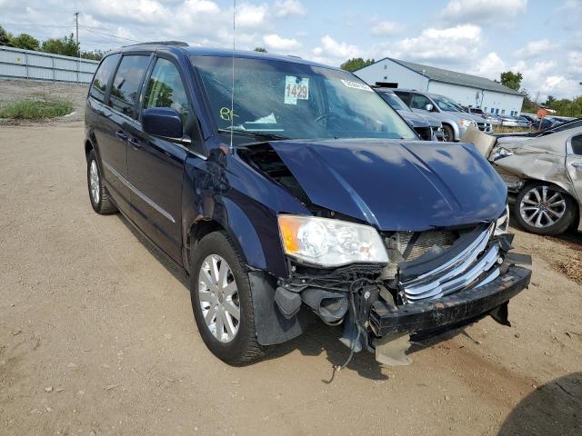 2C4RC1BG4FR505147 - 2015 CHRYSLER TOWN & COU BLUE photo 1