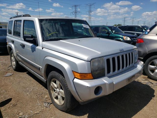 1J8HG48K06C318227 - 2006 JEEP COMMANDER 银色 照片 1
