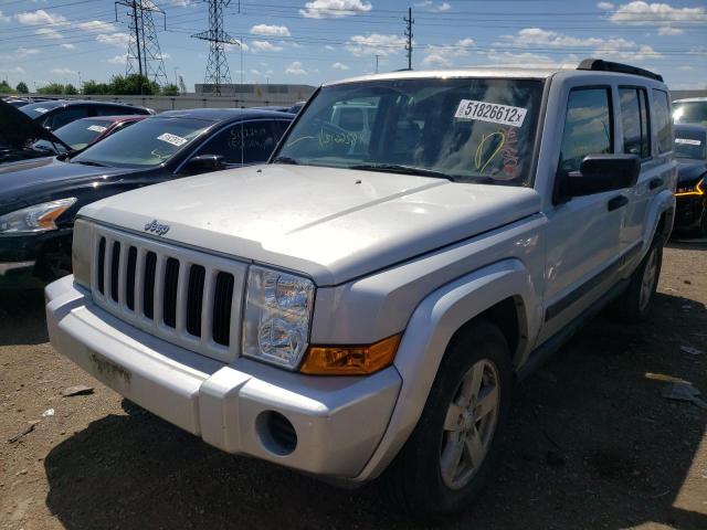 1J8HG48K06C318227 - 2006 JEEP COMMANDER 银色 照片 2