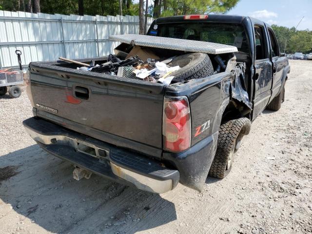 2GCEK13T661246057 - 2006 CHEVROLET SILVRDO LS BLACK photo 4