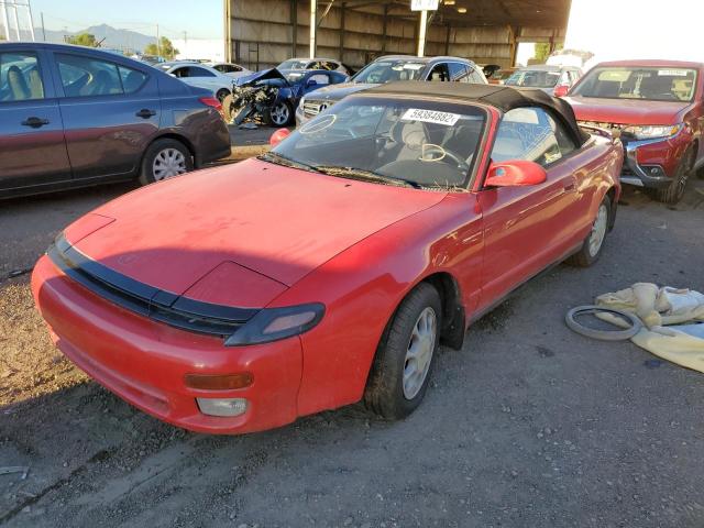 JT5ST87K8N0106253 - 1992 TOYOTA CELICA GT RED photo 2