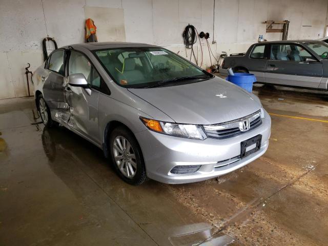 19XFB2F95CE020908 - 2012 HONDA CIVIC EXL 银色 照片 1