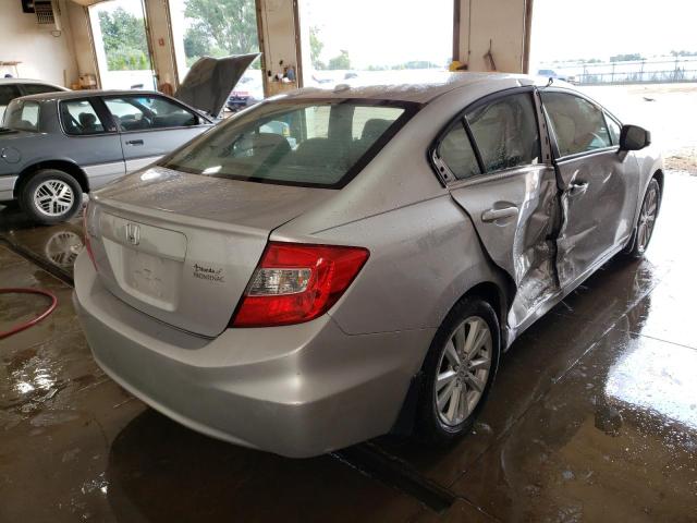 19XFB2F95CE020908 - 2012 HONDA CIVIC EXL 银色 照片 4