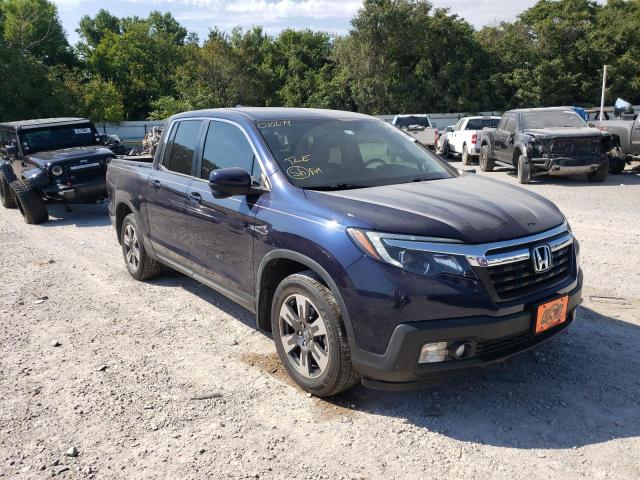 5FPYK2F60HB010679 - 2017 HONDA RIDGELINE BLUE photo 1