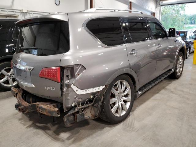 JN8AZ2NC0E9350910 - 2014 INFINITI QX80 GRAY photo 4