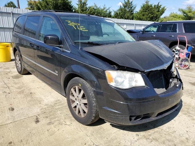 2A8HR54189R632796 - 2009 CHRYSLER TOWN & COU BLACK photo 1