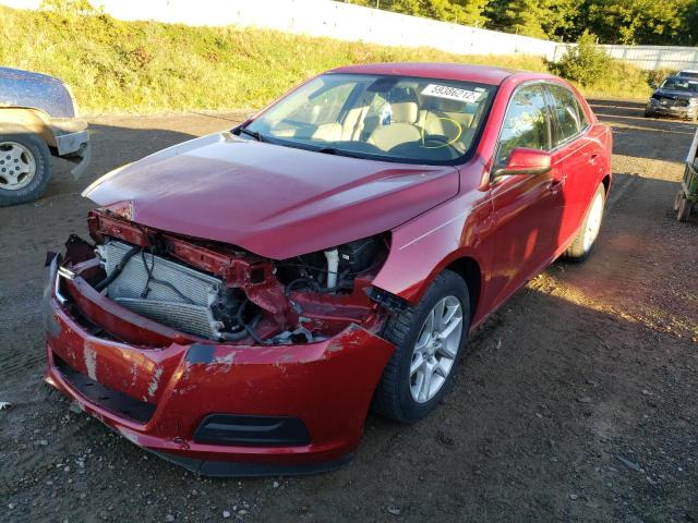 1G11D5RR9DF107504 - 2013 CHEVROLET MALIBU 1LT 勃艮第红 照片 2