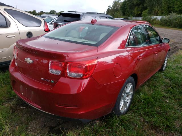 1G11D5RR9DF107504 - 2013 CHEVROLET MALIBU 1LT 勃艮第红 照片 4