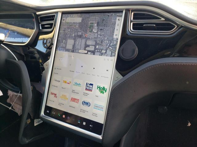 5YJSA1E19FF103070 - 2015 TESLA MODEL S Կապույտ լուսանկար 9