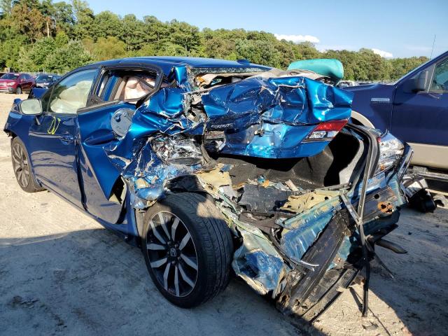 2HGFB2F98FH540725 - 2015 HONDA CIVIC EXL 蓝色 照片 3