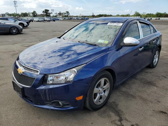 1G1PD5SH3C7187080 - 2012 CHEVROLET CRUZE LS BLUE photo 2