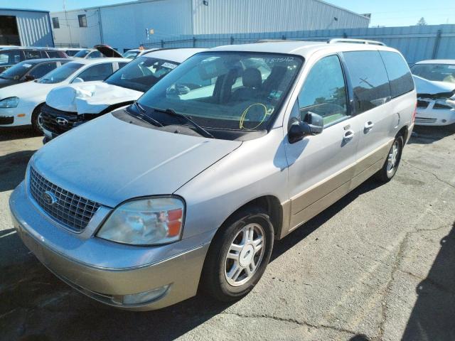 2FMDA58204BA08360 - 2004 FORD FREESTAR L TAN photo 2