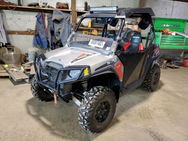 3NSVHE573HE899293 - 2017 POLARIS RZR 570 EP GRAY photo 2