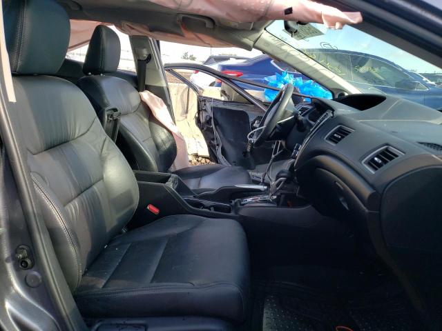 2HGFB2F97FH503214 - 2015 HONDA CIVIC EXL رمادي صورة 5