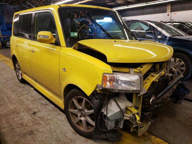 JTLKT334954017111 - 2005 TOYOTA SCION XB ყვითელი ფოტო 1
