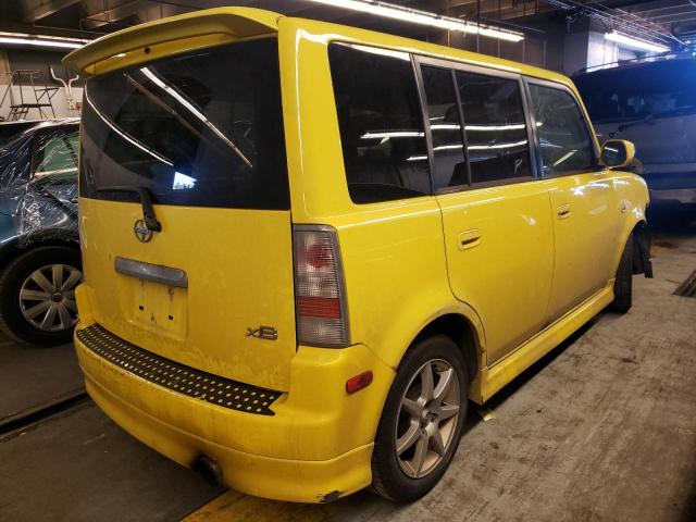 JTLKT334954017111 - 2005 TOYOTA SCION XB ყვითელი ფოტო 4