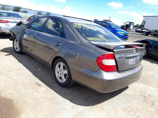 4T1BE32K82U588909 - 2002 TOYOTA CAMRY LE BROWN photo 3
