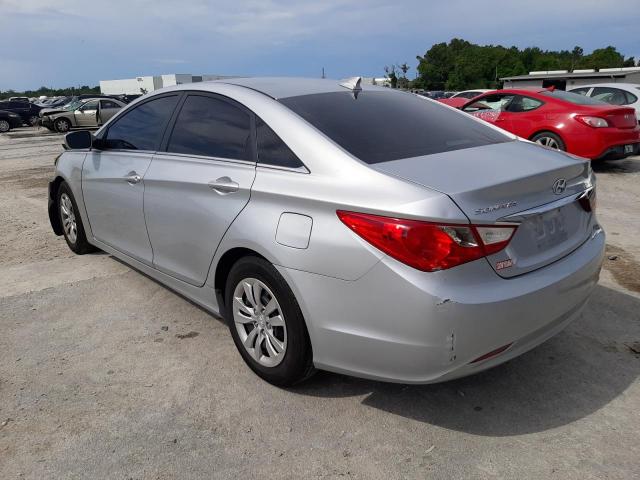 5NPEB4AC5BH232356 - 2011 HYUNDAI SONATA GLS SILVER photo 3