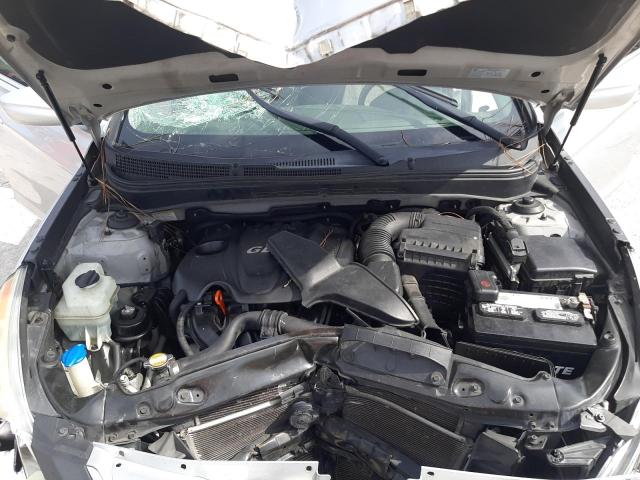 5NPEB4AC5BH232356 - 2011 HYUNDAI SONATA GLS SILVER photo 7