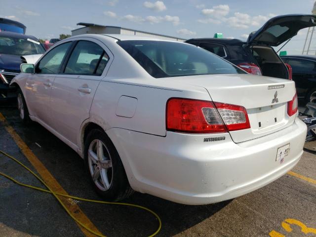 4A32B2FF2BE024149 - 2011 MITSUBISHI GALANT FE WHITE photo 3