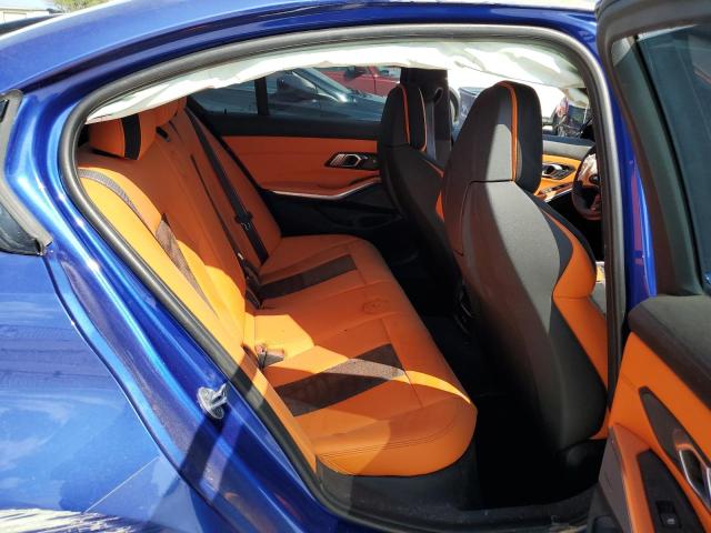 WBS33AY08NFL85884 - 2022 BMW M3 COMPETI BLUE photo 6