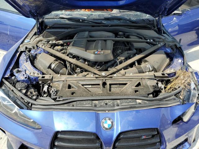 WBS33AY08NFL85884 - 2022 BMW M3 COMPETI BLUE photo 7