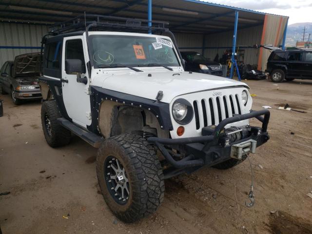 1C4AJWBG3DL583991 - 2013 JEEP WRANGLER S WHITE photo 1