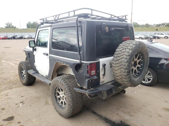 1C4AJWBG3DL583991 - 2013 JEEP WRANGLER S WHITE photo 3
