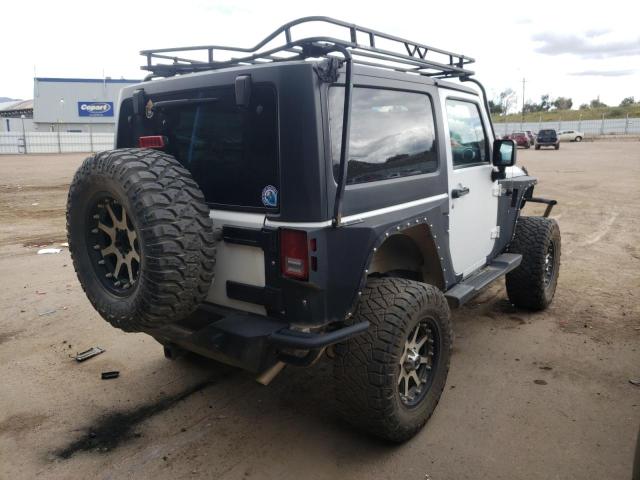 1C4AJWBG3DL583991 - 2013 JEEP WRANGLER S WHITE photo 4