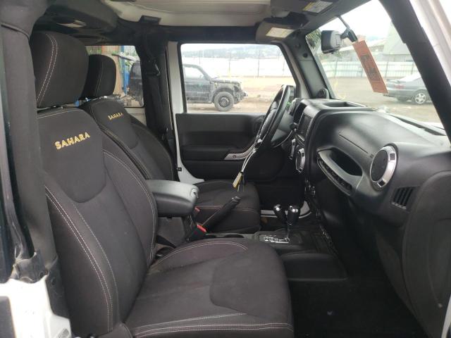 1C4AJWBG3DL583991 - 2013 JEEP WRANGLER S WHITE photo 5